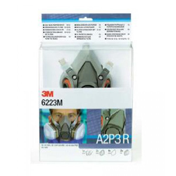 Carica immagine in Galleria Viewer, 3M 6223M KIT MASCHERA FILTRO A2P3R