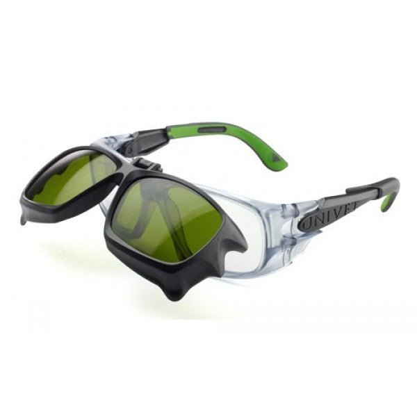 Carica immagine in Galleria Viewer, OCCHIALE CON FLIP RIBALTABILE 5X9