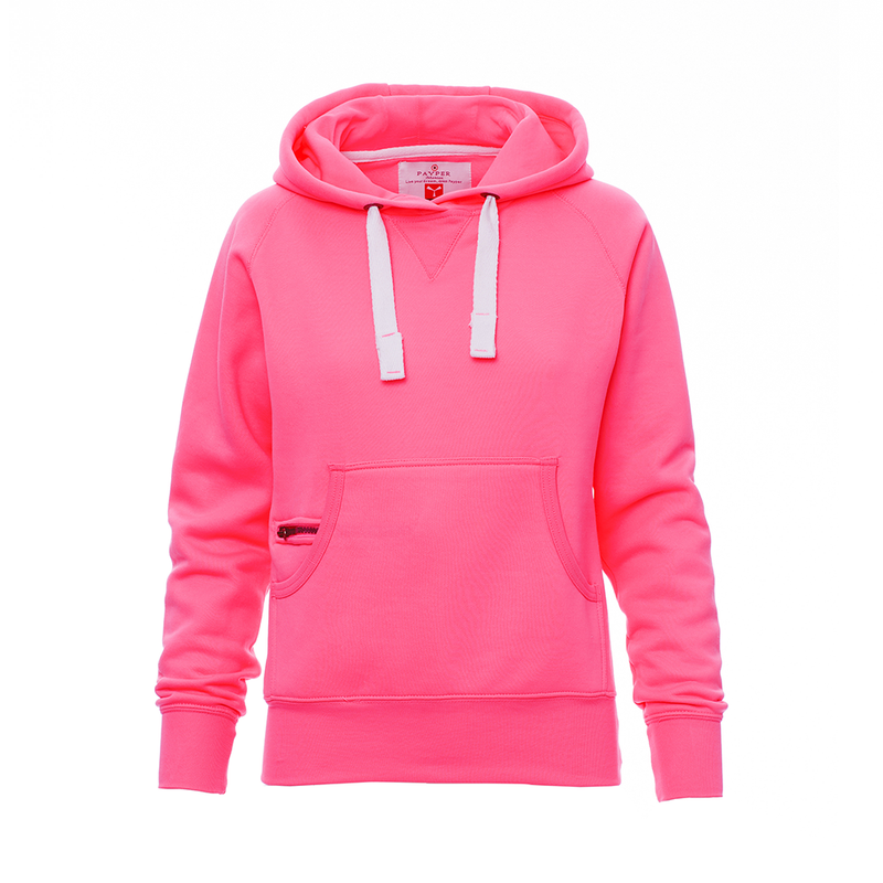 Carica immagine in Galleria Viewer, ATLANTA+ LADY FLUO - Felpa con cappuccio