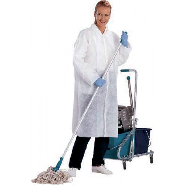 Carica immagine in Galleria Viewer, CAMICE BIANCO POLIPROPILENE