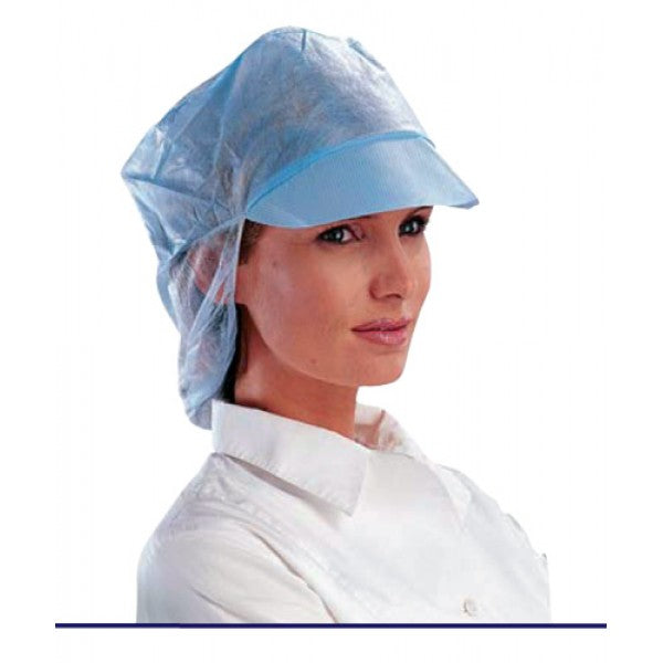 Carica immagine in Galleria Viewer, CUFFIA CON VISIERA E RACCOGLICAPELLI - CF.1000 pezzi