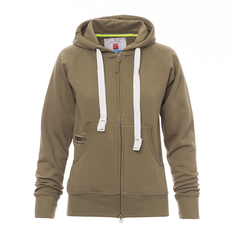 Carica immagine in Galleria Viewer, DALLAS+ LADY - Felpa zip intera con cappuccio