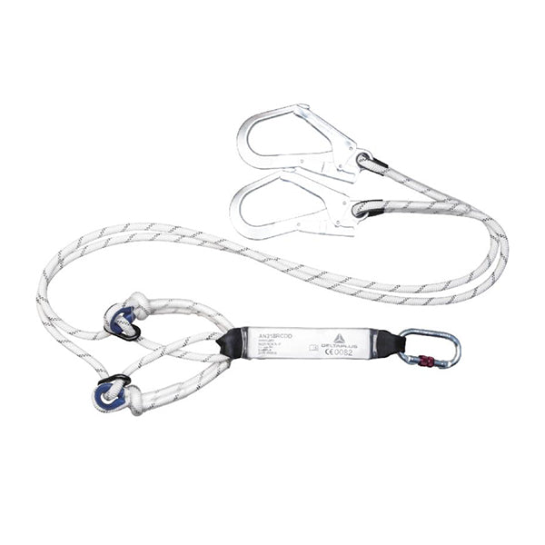 Carica immagine in Galleria Viewer, AN218RCDD ASSORBITORE DI ENERGIA CON CORDA DOPPIA - regolabile da 1,5 a 2 Mt