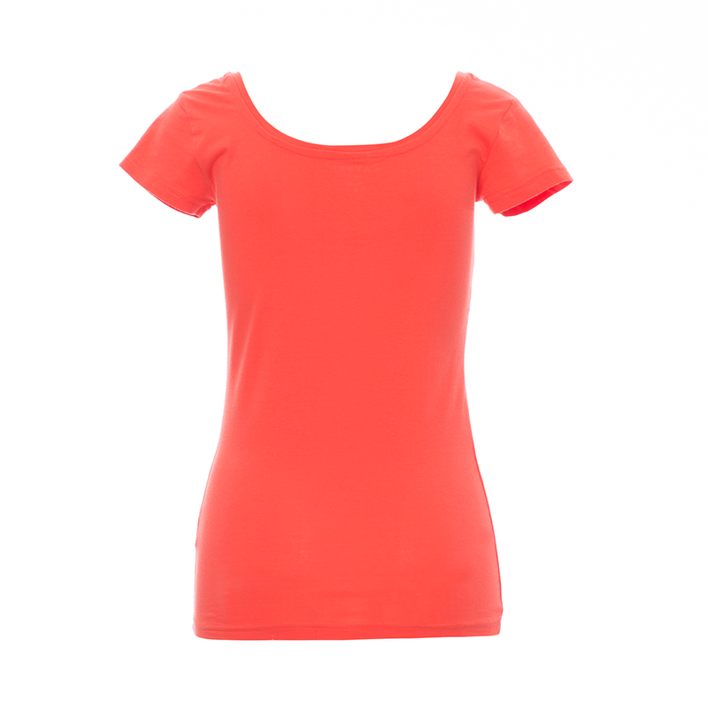 Carica immagine in Galleria Viewer, FLORIDA - T-Shirt donna collo ampio squadrato