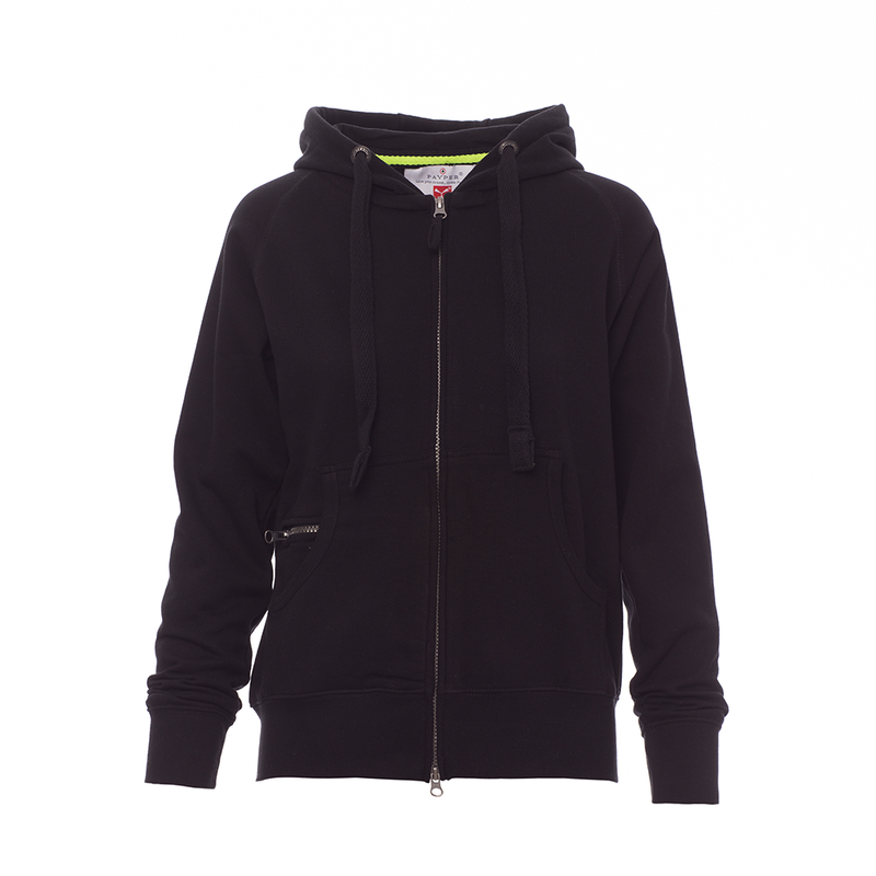 Carica immagine in Galleria Viewer, HAWAII+ LADY - Felpa zip intera con cappuccio