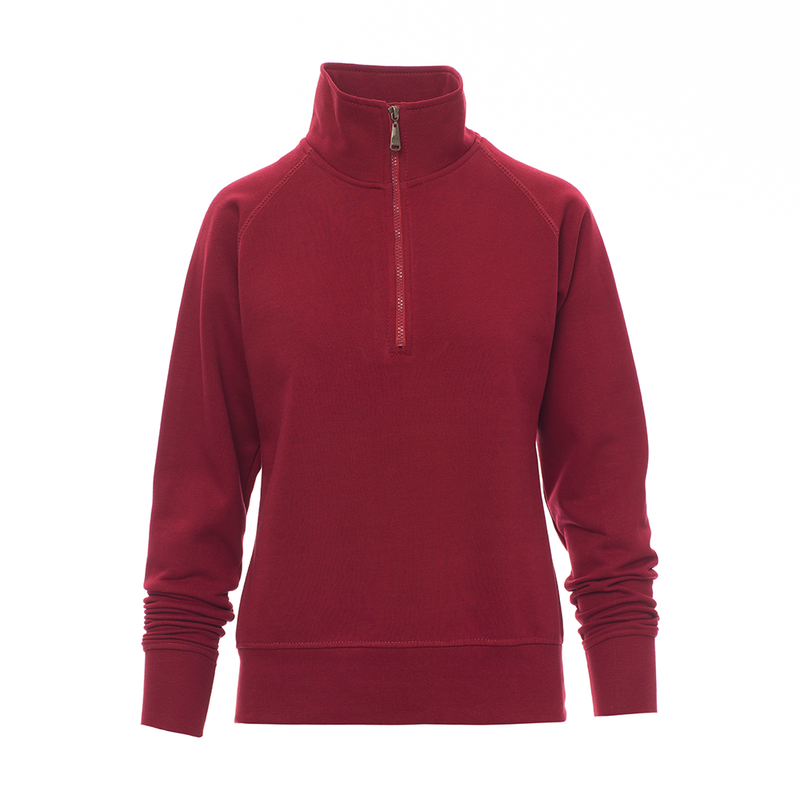 Carica immagine in Galleria Viewer, MIAMI+ LADY - Felpa mezza zip