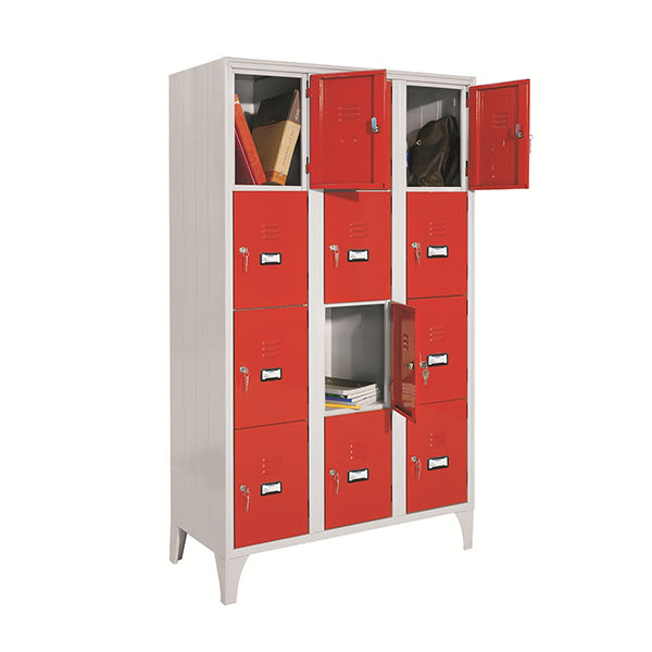 Carica immagine in Galleria Viewer, ARMADIO ISPEZIONABILE - 12 VANI - 3 ANTE