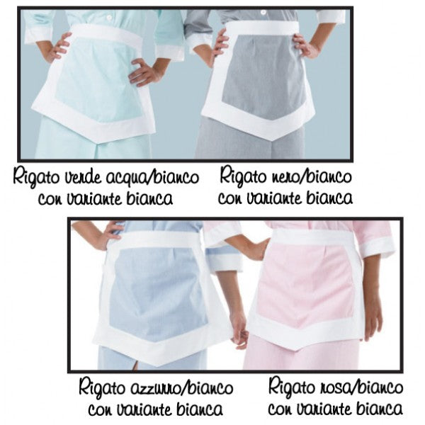 Carica immagine in Galleria Viewer, GREMBIULE DONNA RIGATA AURORA