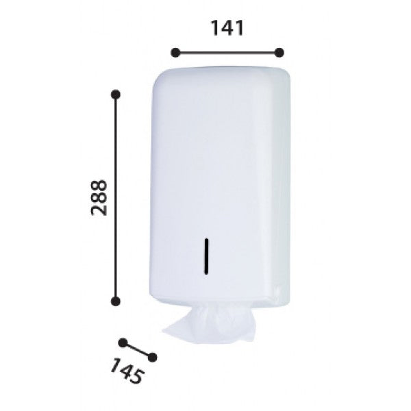 Carica immagine in Galleria Viewer, DISPENSER CARTA IGIENICA INTERFOGLIATA