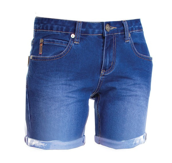 Carica immagine in Galleria Viewer, CALIFORNIA - Bermuda denim donna