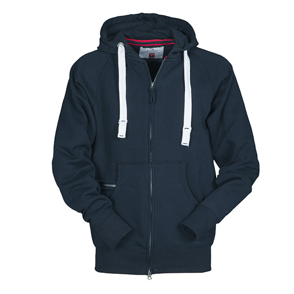 Carica immagine in Galleria Viewer, DALLAS+ - Felpa zip+cappuccio taglie grandi