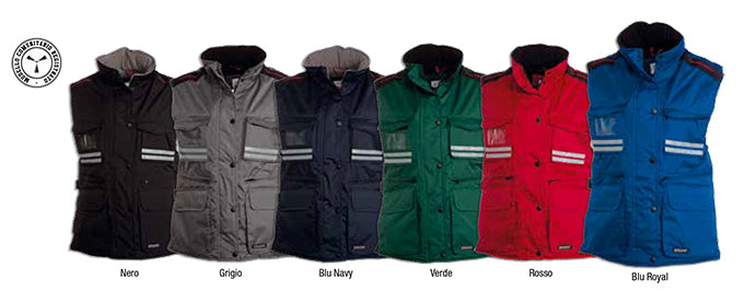 Carica immagine in Galleria Viewer, FLIGHT LADY - Gilet con tasche donna