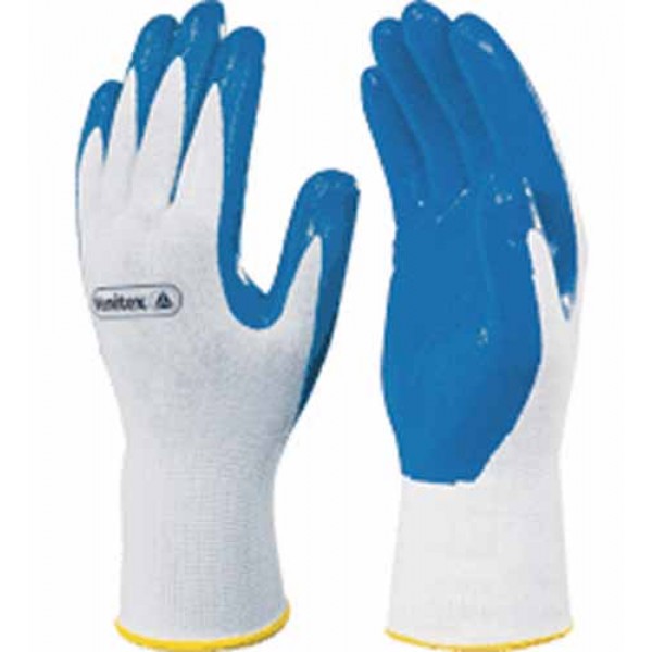 Carica immagine in Galleria Viewer, GUANTO NITRILE AZZURRO VE712