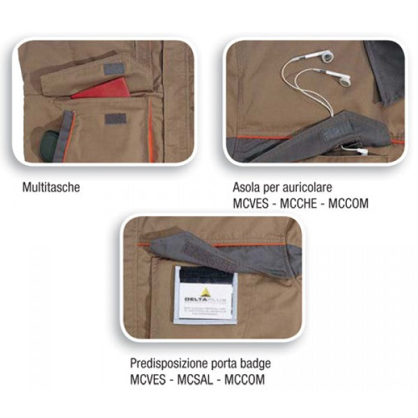 Carica immagine in Galleria Viewer, GIUBBINO DA LAVORO - LINEA MACH CORPORATE