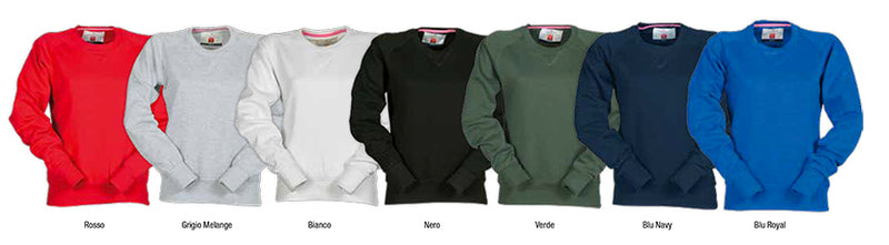 Carica immagine in Galleria Viewer, MISTRAL LADY - Felpa girocollo donna