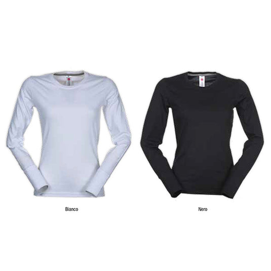 PINETA LADY - T-Shirt donna manica lunga