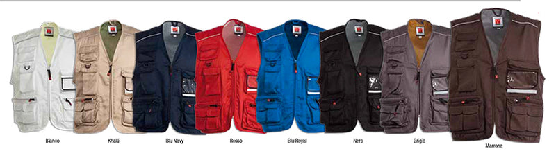 Carica immagine in Galleria Viewer, POCKET  - Gilet multitasche estivo