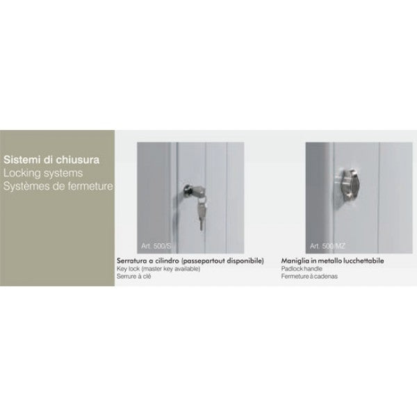 Carica immagine in Galleria Viewer, ARMADIO PER ARCHIVIAZIONE 100x45x200 cm