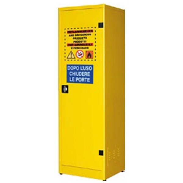 ARMADIO DEPOSITO LIQUIDI INFIAMMABILI - smontato