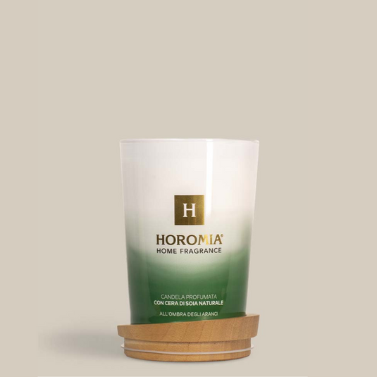 HOROMIA - Candela profumata "All'ombra degli aranci"