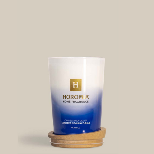 HOROMIA - Candela profumata "Fiori blu"