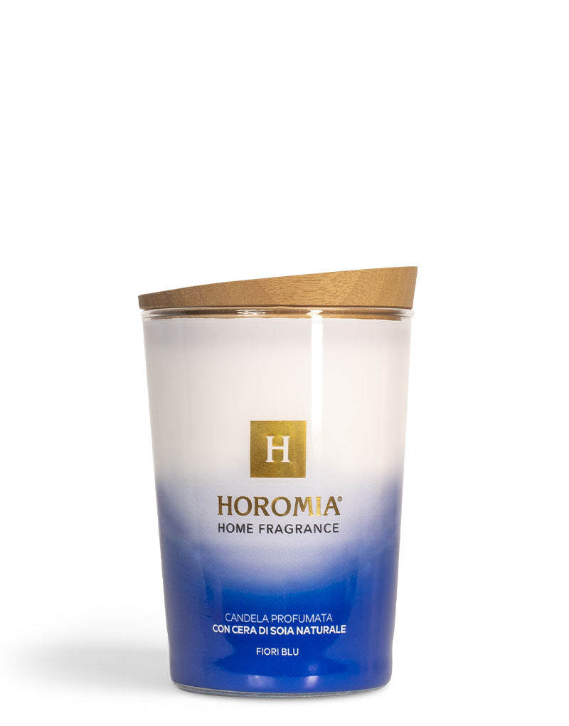 Carica immagine in Galleria Viewer, Candela Profumata Fiori Blu 350g
