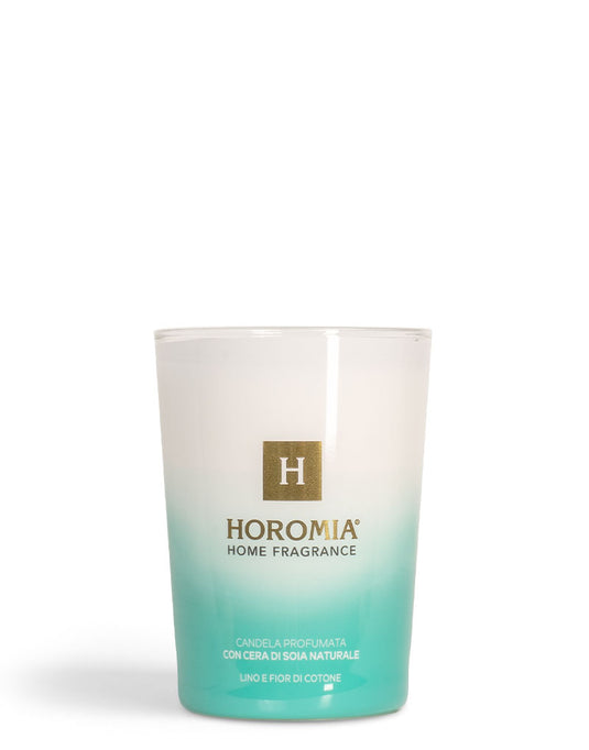 Candela Profumata Lino e Fior di Cotone 350g