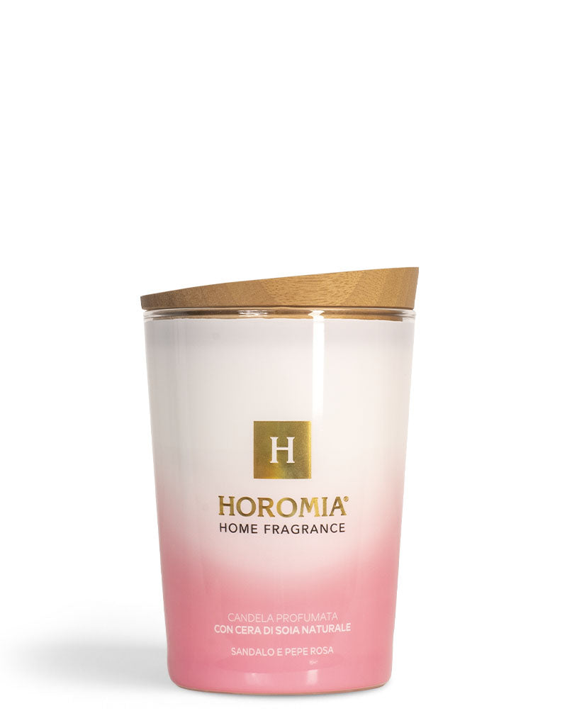 Carica immagine in Galleria Viewer, Candela Profumata Sandalo e Pepe Rosa 350g
