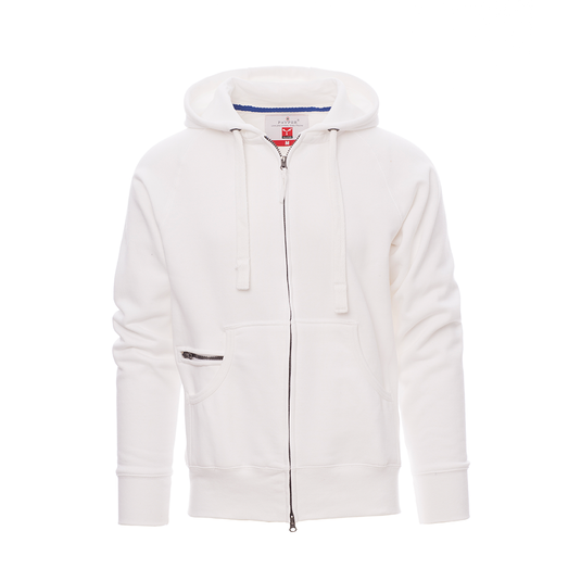 DALLAS+ - Felpa zip intera con cappuccio