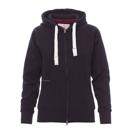 DALLAS+ LADY - Felpa zip intera con cappuccio
