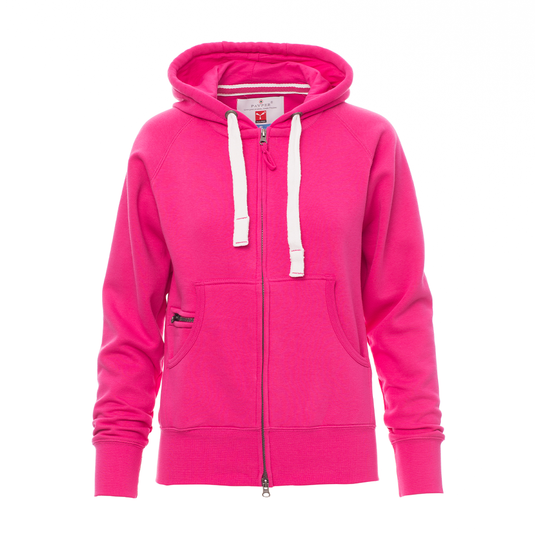 DALLAS+ LADY - Felpa zip intera con cappuccio