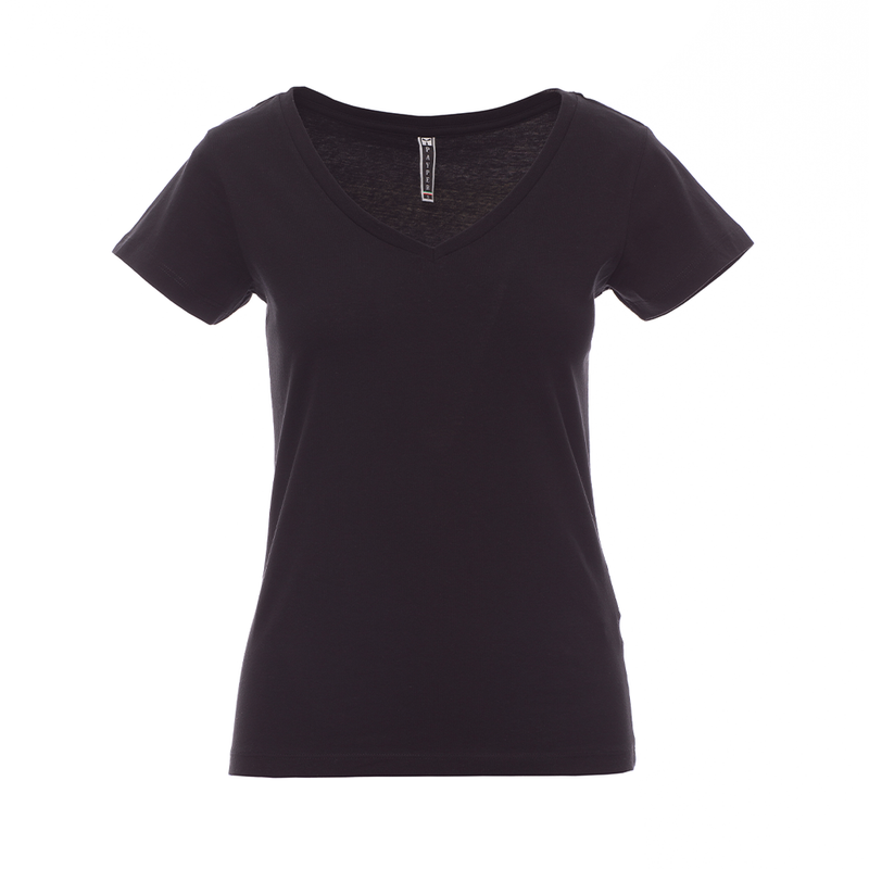 Carica immagine in Galleria Viewer, FENCER - T-Shirt donna collo a V ampio
