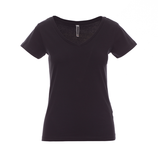 FENCER - T-Shirt donna collo a V ampio