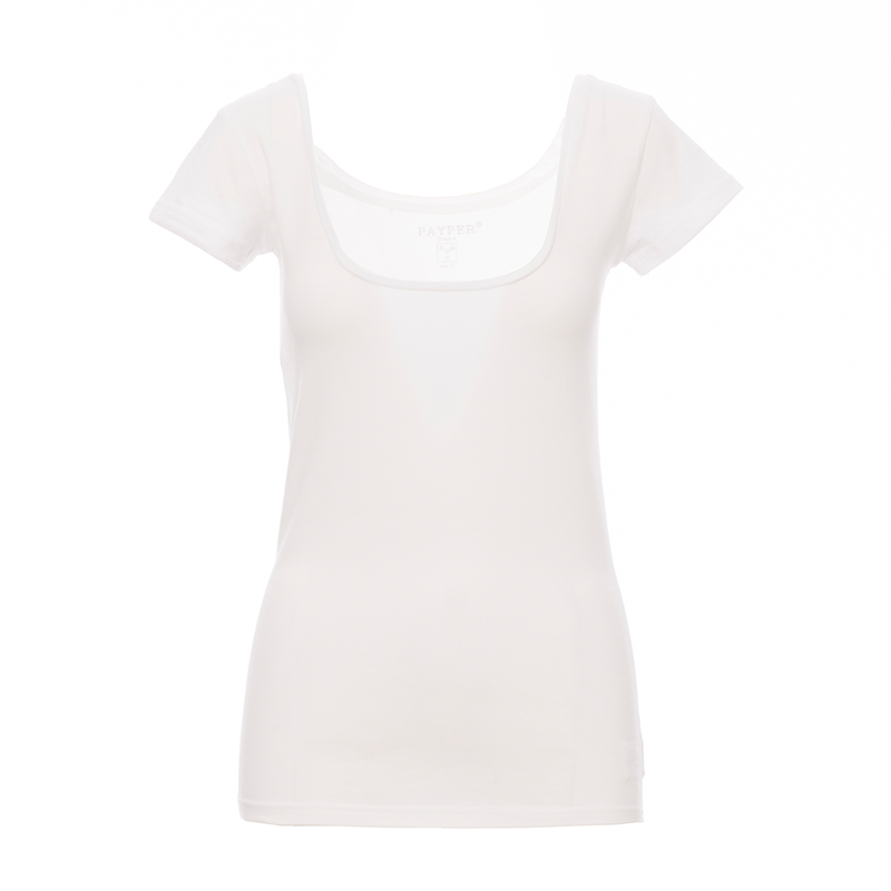 Carica immagine in Galleria Viewer, FLORIDA - T-Shirt donna collo ampio squadrato
