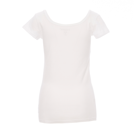 FLORIDA - T-Shirt donna collo ampio squadrato