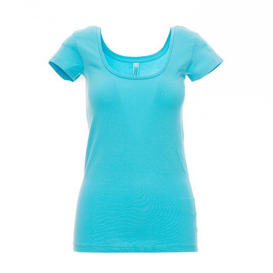 FLORIDA - T-Shirt donna collo ampio squadrato