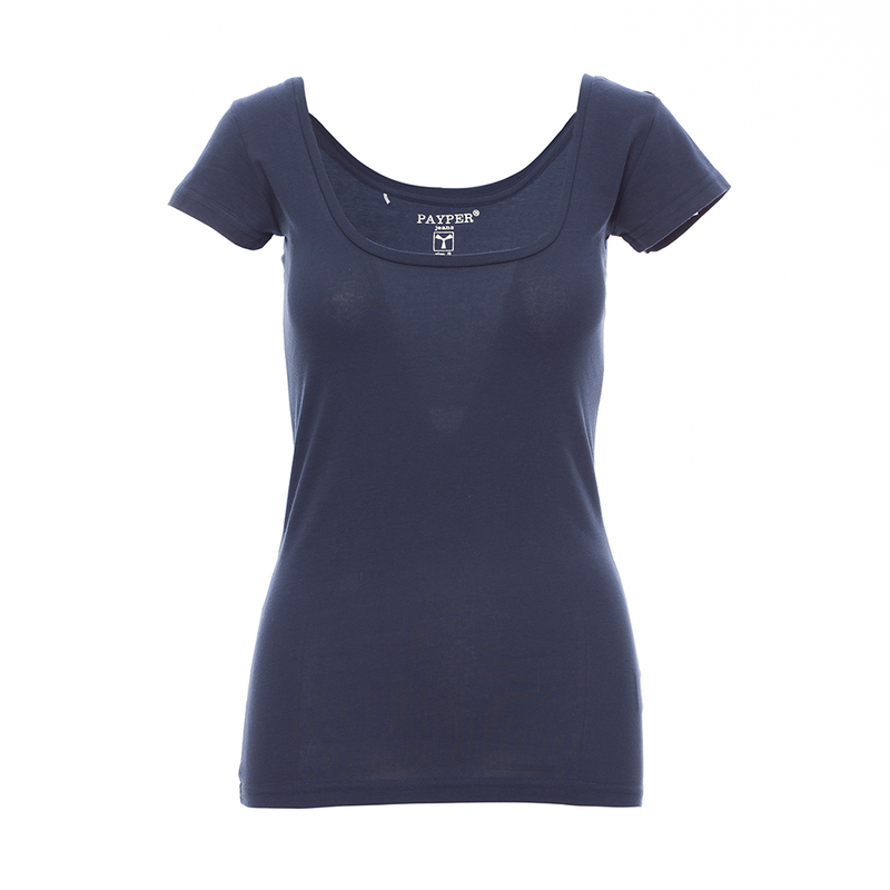 Carica immagine in Galleria Viewer, FLORIDA - T-Shirt donna collo ampio squadrato
