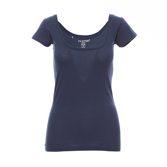 FLORIDA - T-Shirt donna collo ampio squadrato