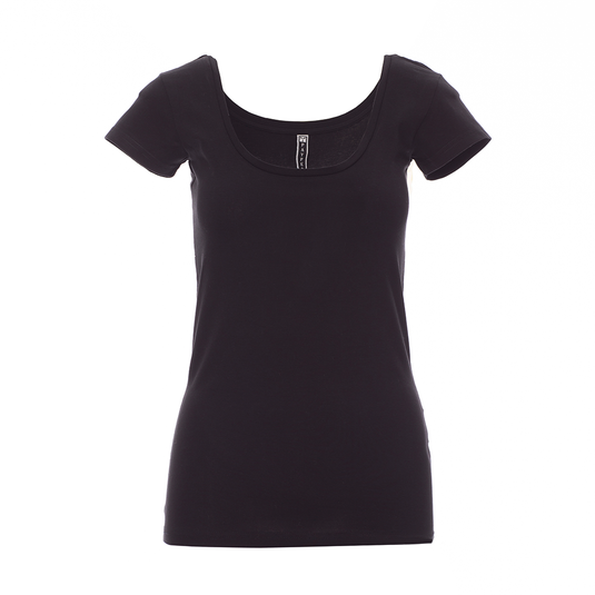 FLORIDA - T-Shirt donna collo ampio squadrato