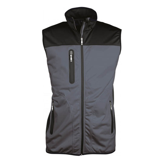 K417 - Gilet Soft Shell bicolore
