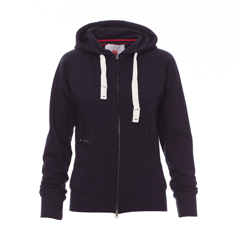 Carica immagine in Galleria Viewer, HAWAII+ LADY - Felpa zip intera con cappuccio
