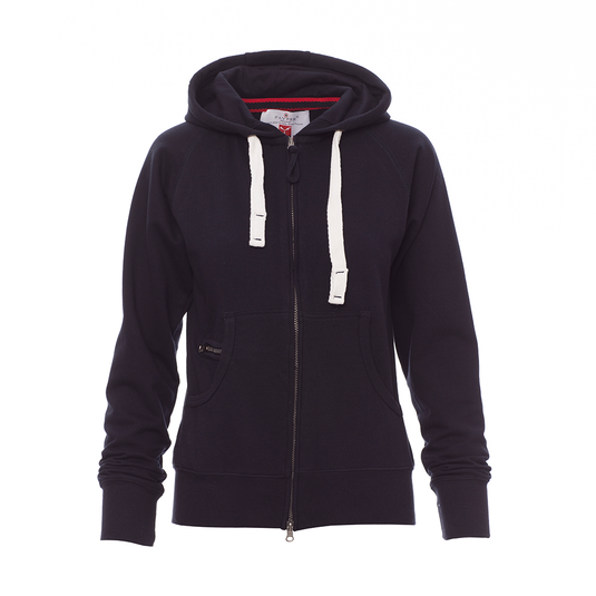 HAWAII+ LADY - Felpa zip intera con cappuccio