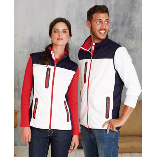 K417 - Gilet Soft Shell bicolore