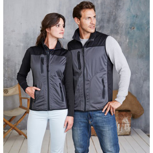 K417 - Gilet Soft Shell bicolore