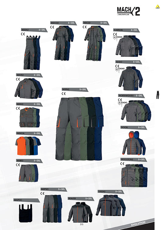 M2VE3 - Giacca da lavoro Linea MACH2