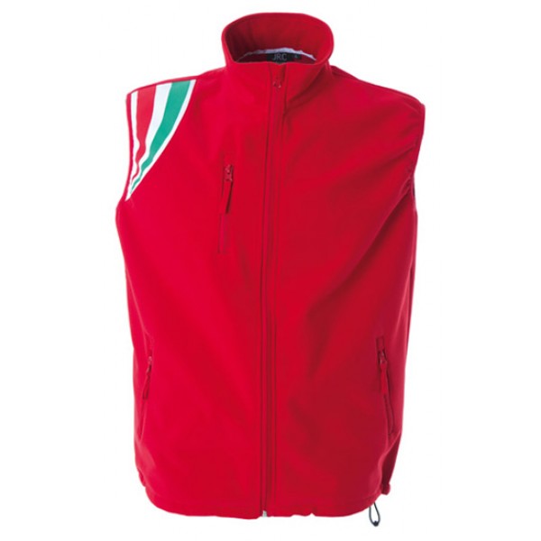 Carica immagine in Galleria Viewer, LIVIGNO - Gilet Soft Shell con tricolore
