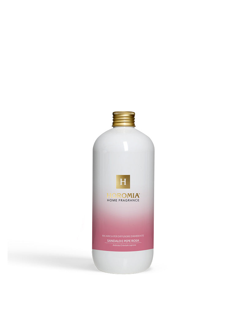 Carica immagine in Galleria Viewer, Ricarica per Diffusore a Bastoncini Sandalo e Pepe rosa 500ml
