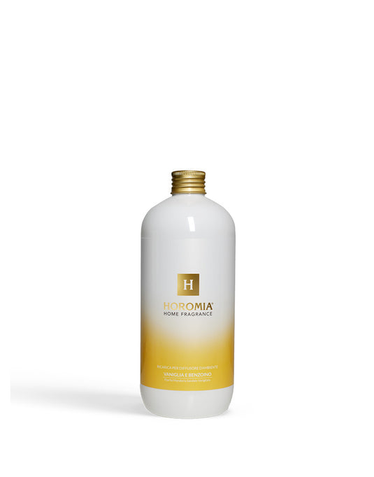 Ricarica per Diffusore a Bastoncini Vaniglia e Benzoino 500ml
