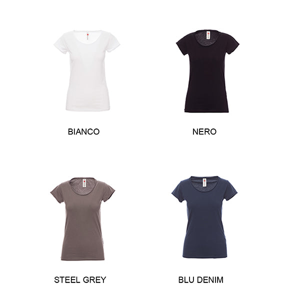 Carica immagine in Galleria Viewer, SOUND+ LADY - T-Shirt donna taglio vivo

