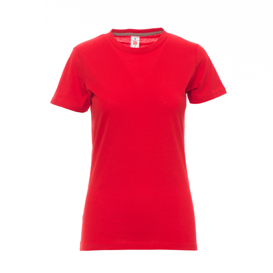 SUNSET LADY - T-Shirt donna girocollo